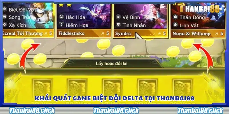 Tổng quan về game Biệt đội Delta tại Thanbai88