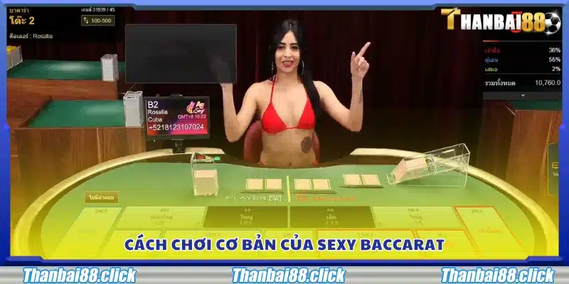 Quy tắc chơi chuẩn của Sexy Baccarat